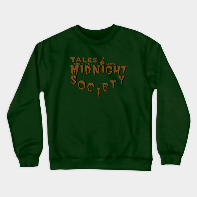 Midnight Member Crewneck Sweatshirt by GarBear Designs